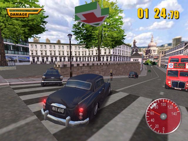 Italian Job screenshot 4 for Playstation